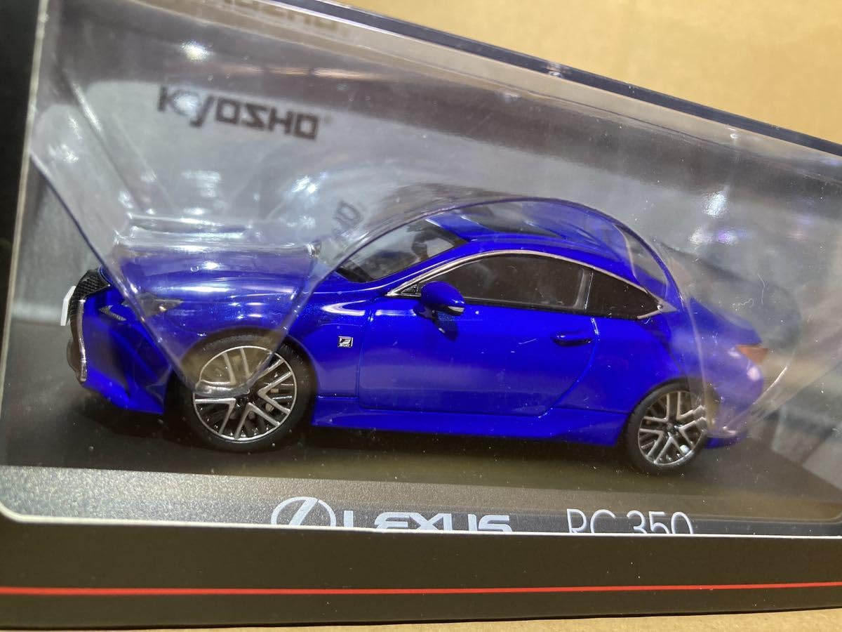 Amazon | 京商 1/43 1/43 LEXUS RC350 F SPORT ヒートブルー